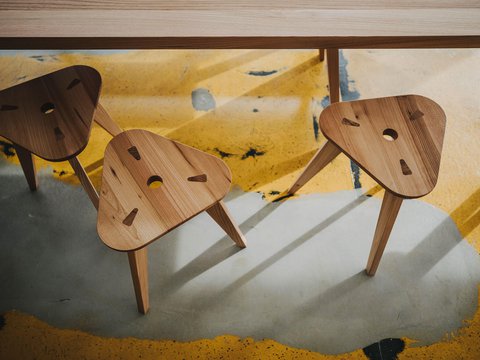 Hocker George – leicht und handlich